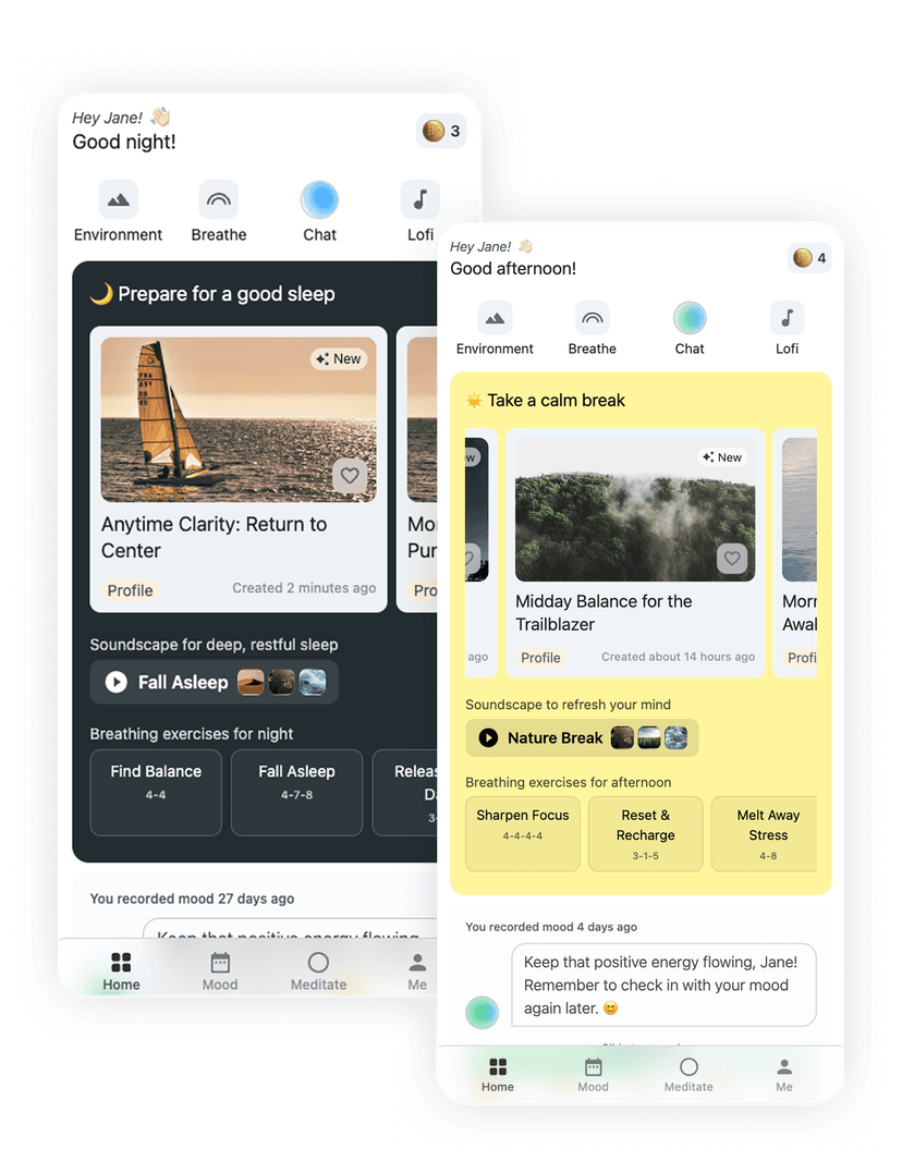 RelaxFrens - AI-Powered Meditation for Busy Professionals