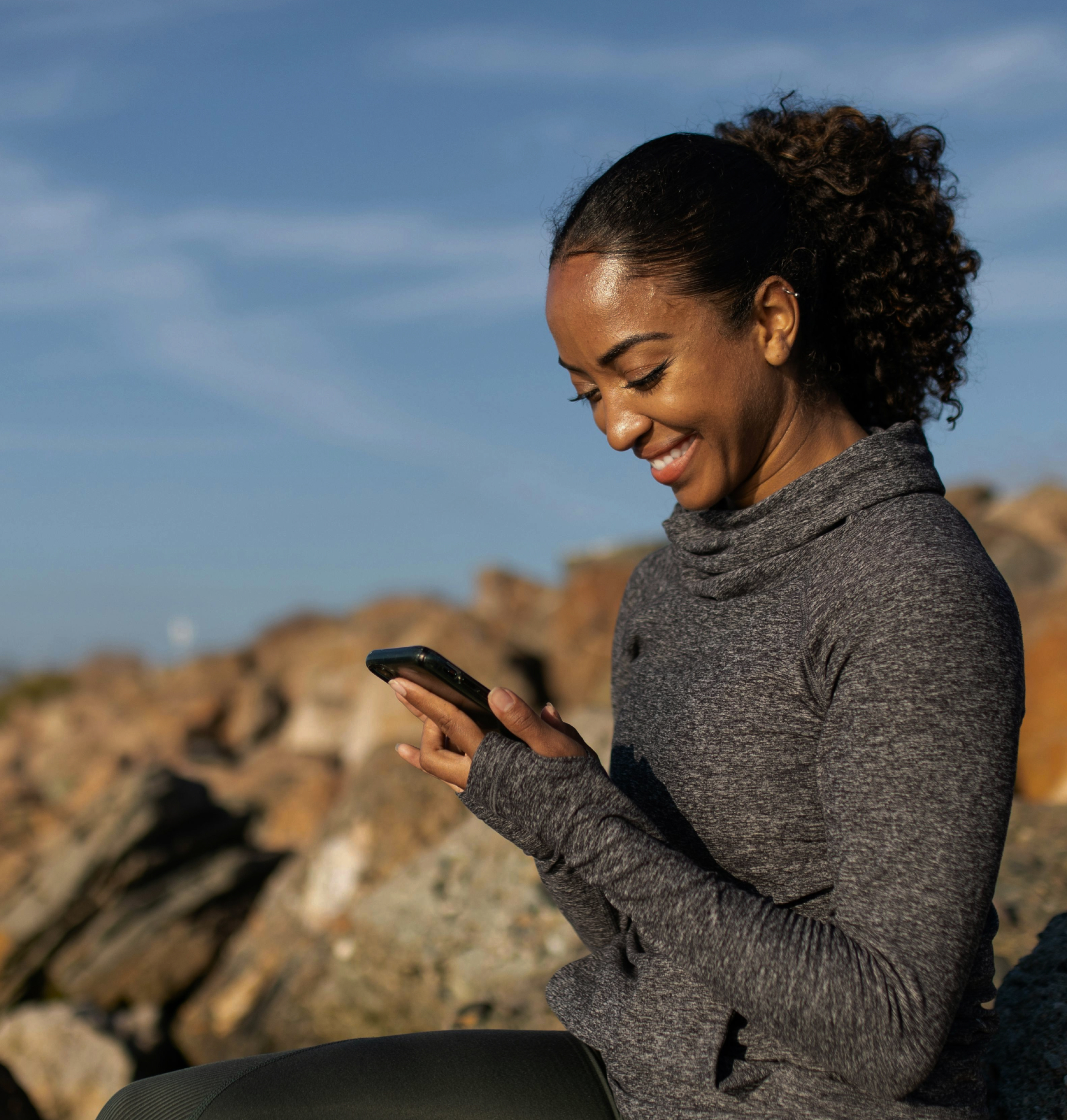 Person finding anxiety relief through meditation and stress management techniques